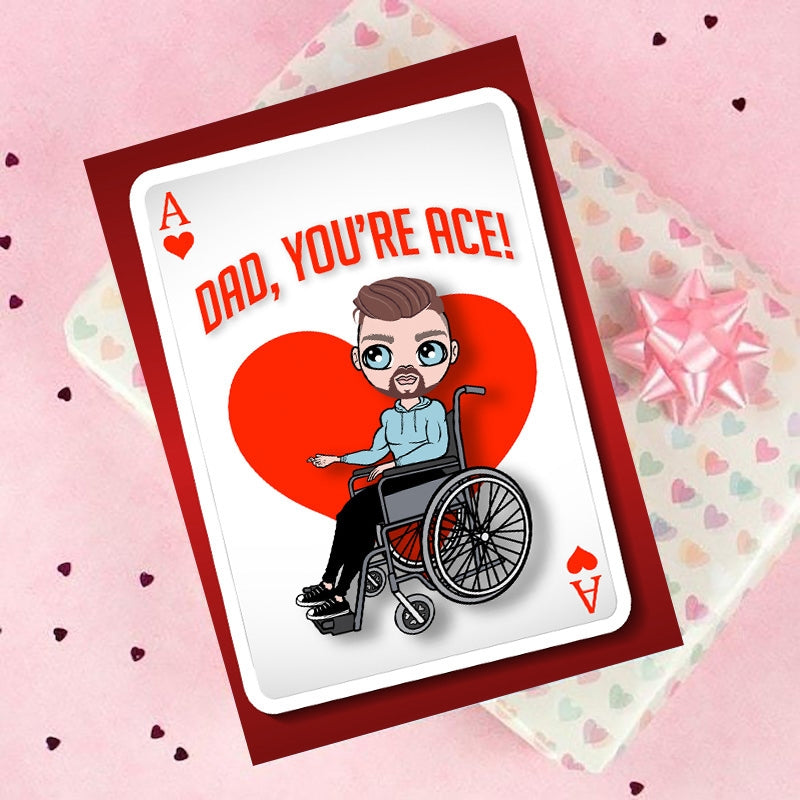 MrCB Wheelchair Ace Dad Card - Image 3