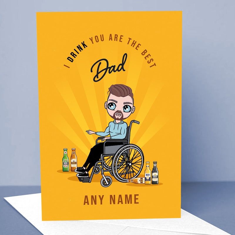 MrCB Wheelchair You Are The Best Card - Image 1