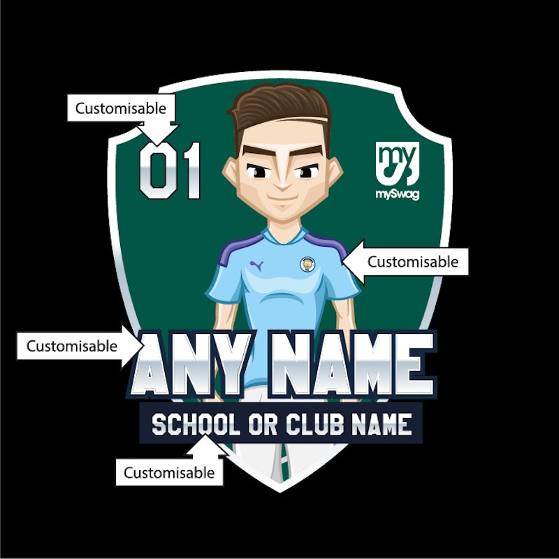 MySwag Boys Personalised Crest Rucksack - Image 2