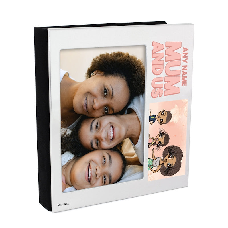 Multi Character Personalised Mum And Us Adult And 2 Children Photo Album - Image 4