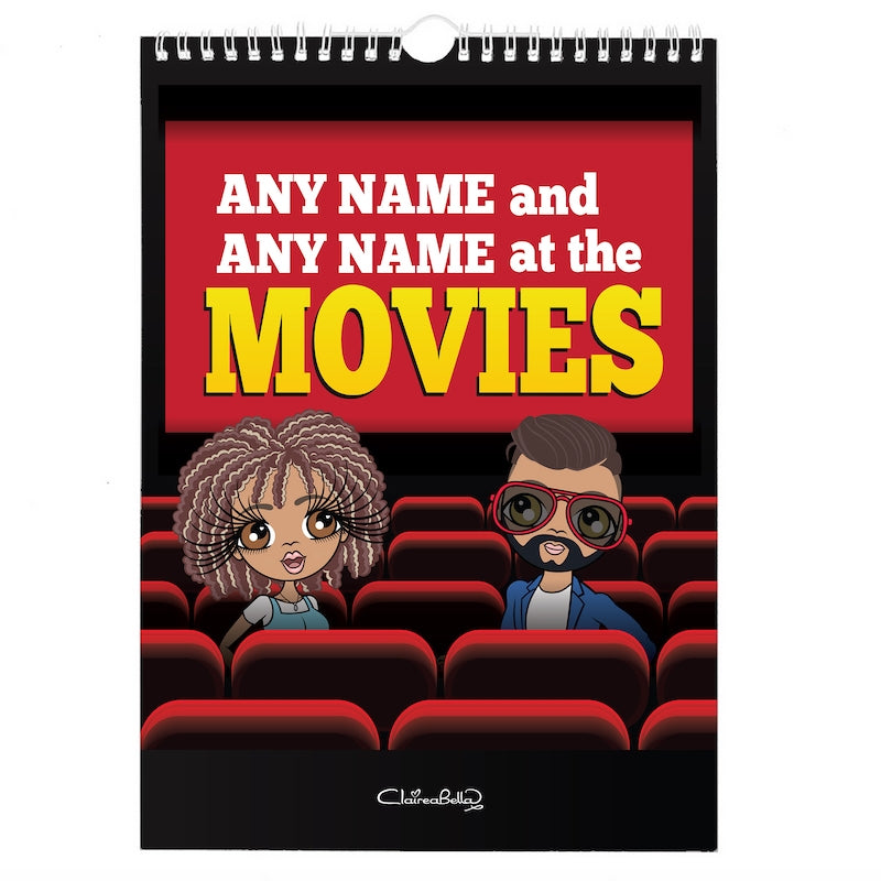 Multi Character Couples At The Movies Wall Calendar - Image 1