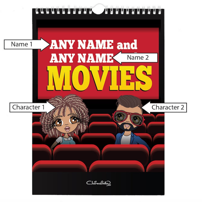 Multi Character Couples At The Movies Wall Calendar - Image 2