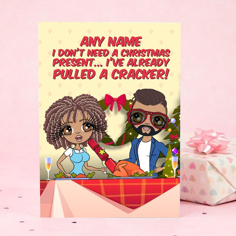 Multi Character Christmas Cracker Card - Image 1