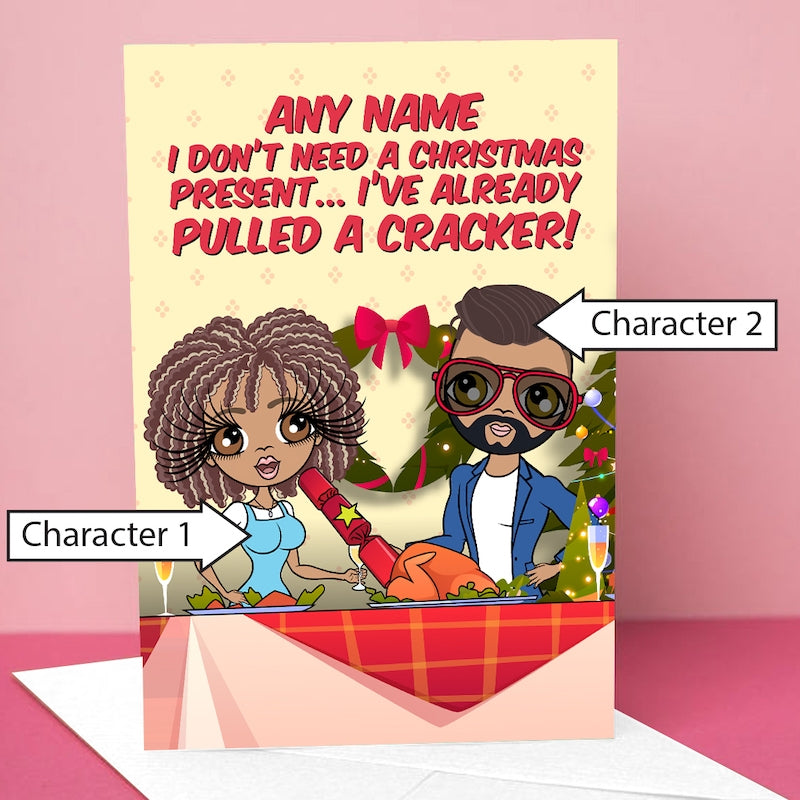 Multi Character Christmas Cracker Card - Image 2