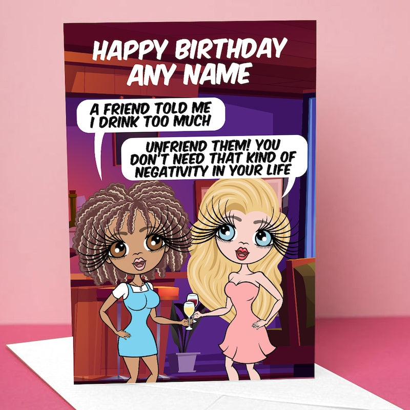 Multi Character Negativity Birthday Card - Image 7