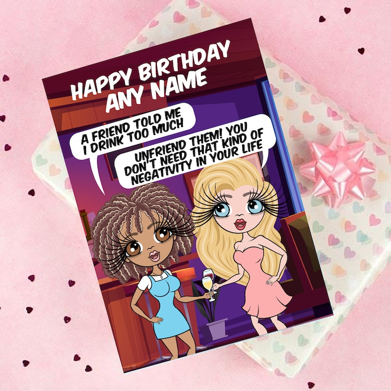 Multi Character Negativity Birthday Card - Image 6