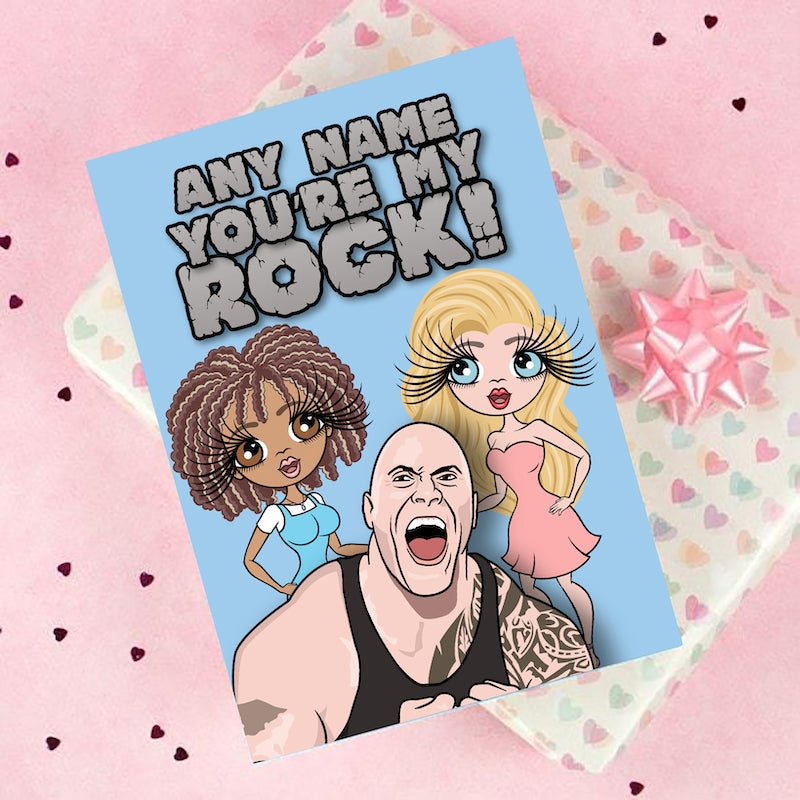 Multi Character You're My Rock Card - Image 7