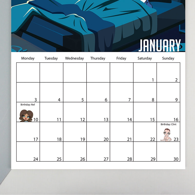 Multi Character Couples Wall Calendar – Toxic Fox multi-character-couples-wall-calendar-toxic-fox