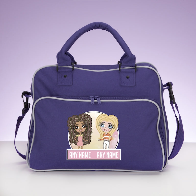 Multi Character Personalised Travel Bag - 2 Children - Image 4
