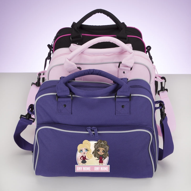 Multi Character Personalised Travel Bag - 2 Children - Image 3