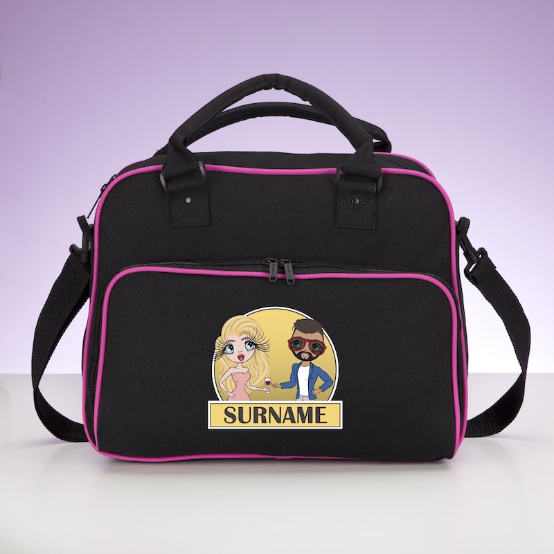 Multi Character Personalised Couples Travel Bag - Image 1
