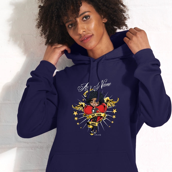 ClaireaBella Not Your Angel Hoodie - Image 1