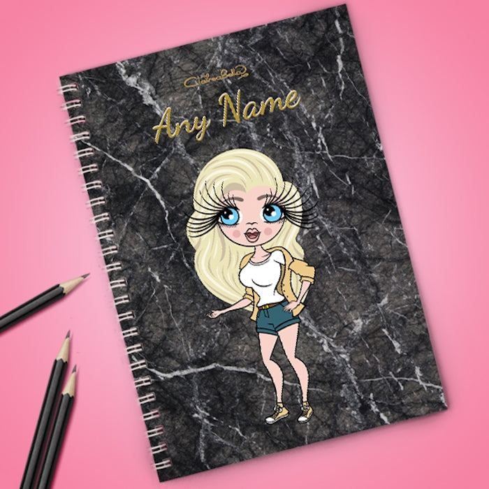 ClaireaBella Marble Effect Notebook - Image 2