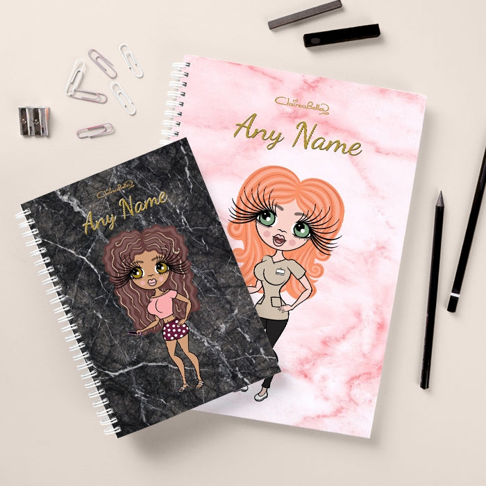 ClaireaBella Marble Effect Notebook - Image 1
