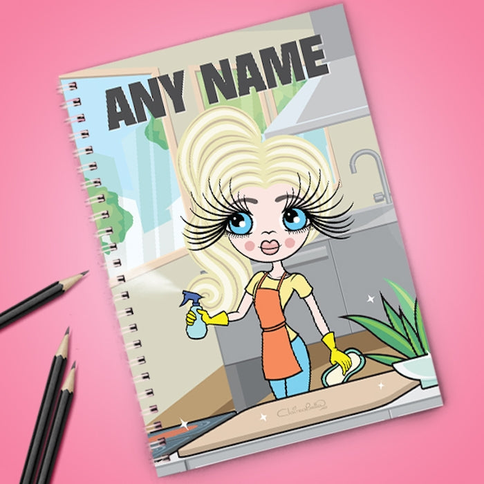 ClaireaBella Queen Of Clean Notebook - Image 1