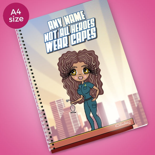 ClaireaBella Not All Heroes Wear Capes Notebook - Image 1