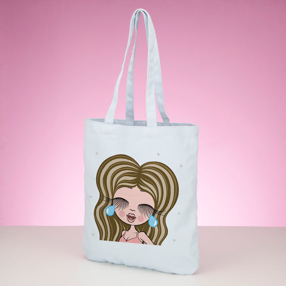 ClaireaBella Emoji Pastel Canvas Shopper - Image 2