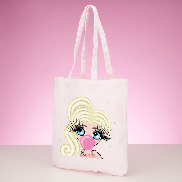 ClaireaBella Emoji Pastel Canvas Shopper - Image 4