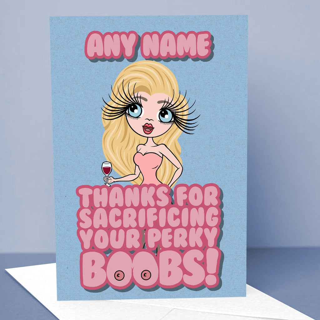 ClaireaBella Personalised Perky Mum Card - Image 4