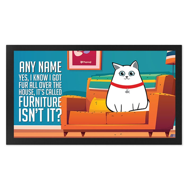 Personalised Cat Furniture Pet Mat - Image 1