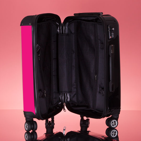 ClaireaBella Hot Pink Suitcase - Image 8