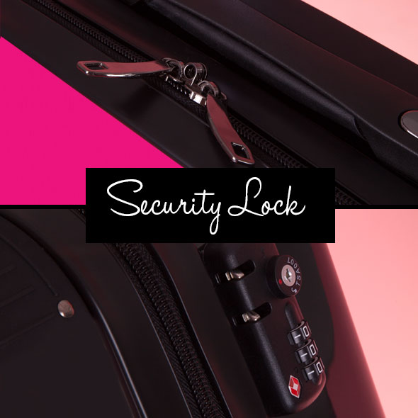 ClaireaBella Hot Pink Suitcase - Image 9