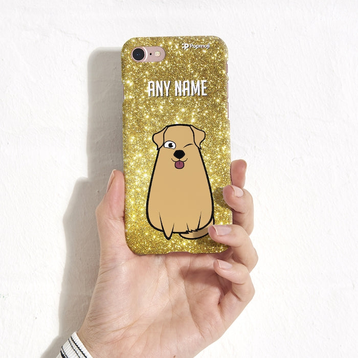 Personalised Dog Glitter Effect Phone Case - Image 4