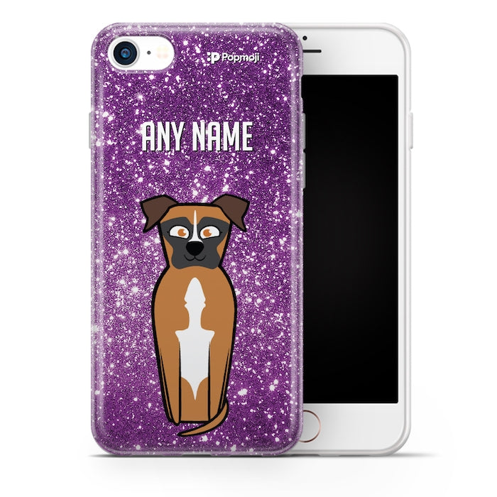 Personalised Dog Glitter Effect Phone Case - Image 7