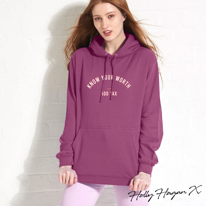 Holly Hagan X Know Your Worth Hoodie - Image 3