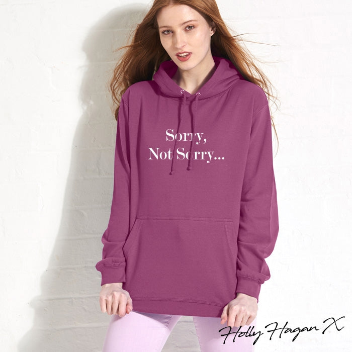 Holly Hagan X Not Sorry Hoodie - Image 3