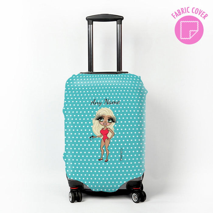ClaireaBella Polka Dot Suitcase Cover