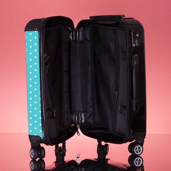 ClaireaBella Polka Dot Suitcase - Image 8