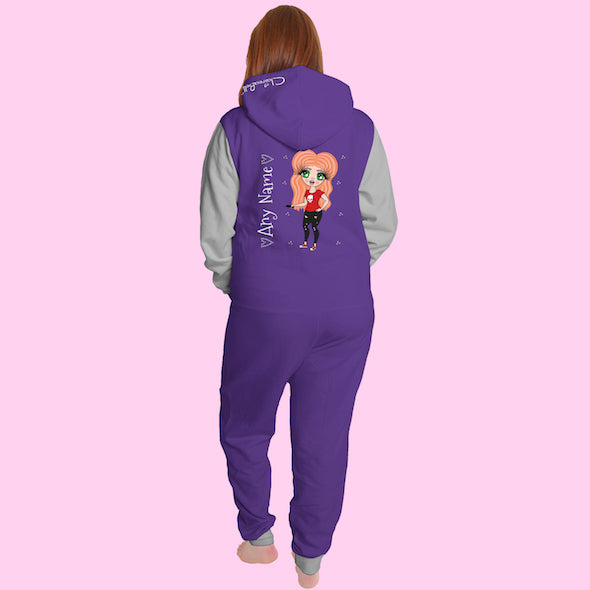 ClaireaBella Adult Contrast Onesie - Image 9