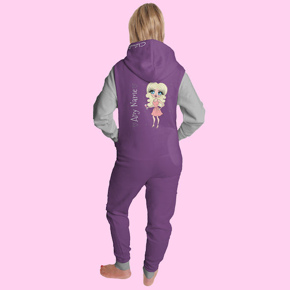 ClaireaBella Adult Contrast Onesie - Image 3