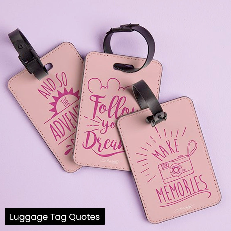 ClaireaBella Girls Close Up Luggage Tag