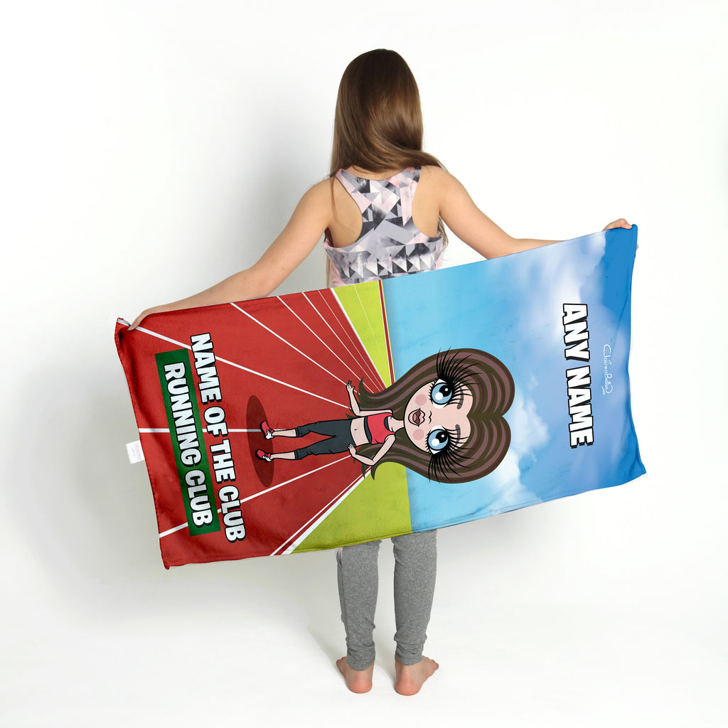 ClaireaBella Girls Running Track Gym Towel - Image 3