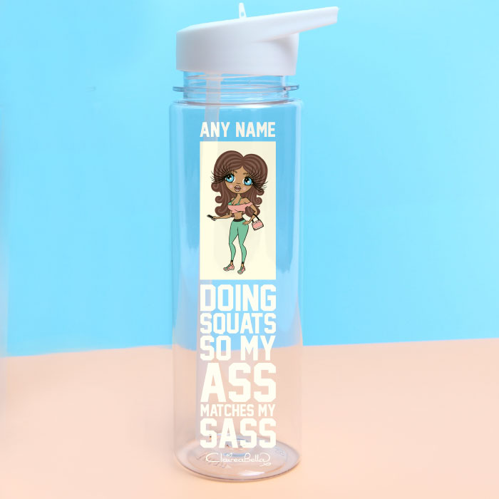 ClaireaBella Sass Squats Water Bottle