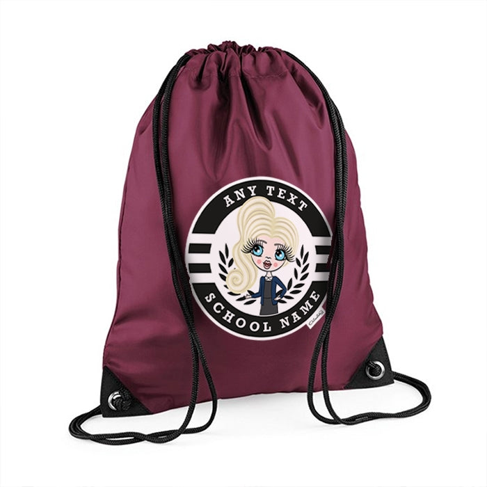 ClaireaBella Girls Sport Emblem Kit Bag - Image 4