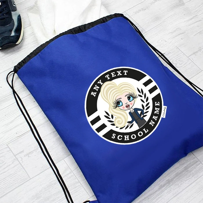 ClaireaBella Girls Sport Emblem Kit Bag - Image 1