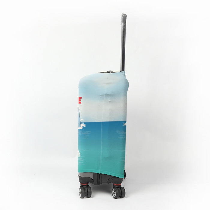 ClaireaBella Retro Shark Attack Suitcase Cover - Image 2