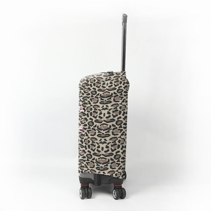 ClaireaBella Leopard Print Suitcase Cover - Image 2