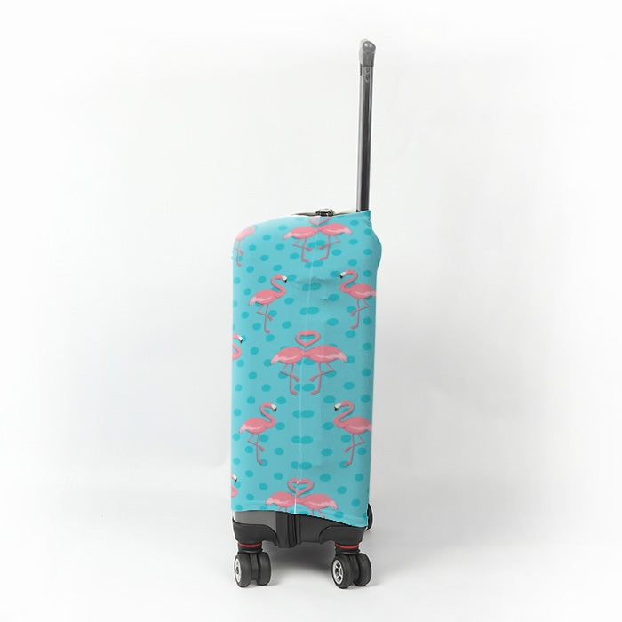 ClaireaBella Flamingo Print Suitcase Cover - Image 2