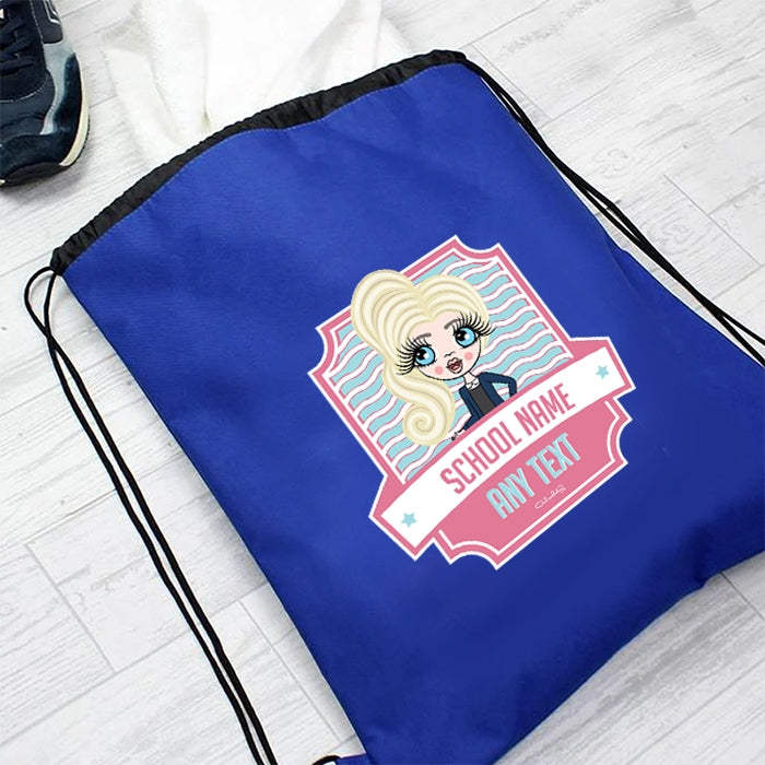 ClaireaBella Girls Swimming Emblem Kit Bag - Image 2