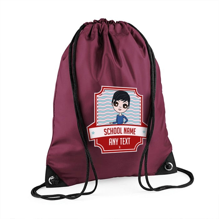 Jnr Boys Swimming Emblem Kit Bag - Image 4