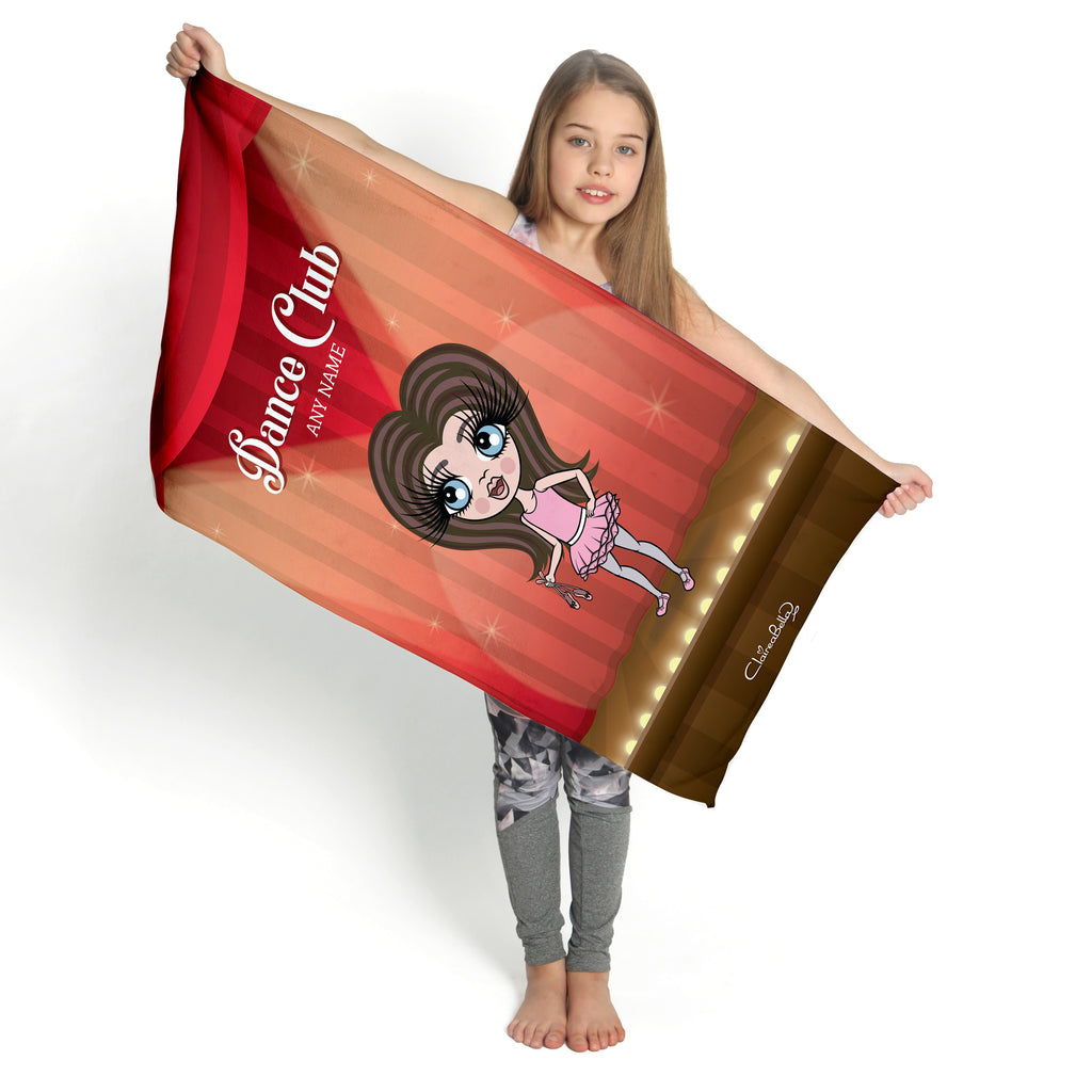 ClaireaBella Girls Ballet Gym Towel - Image 2