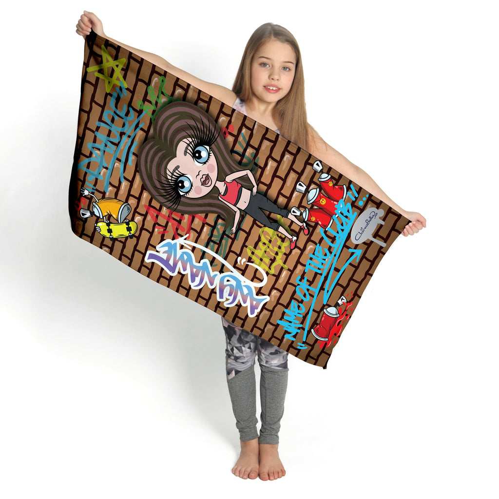 ClaireaBella Girls Street Dance Gym Towel - Image 2