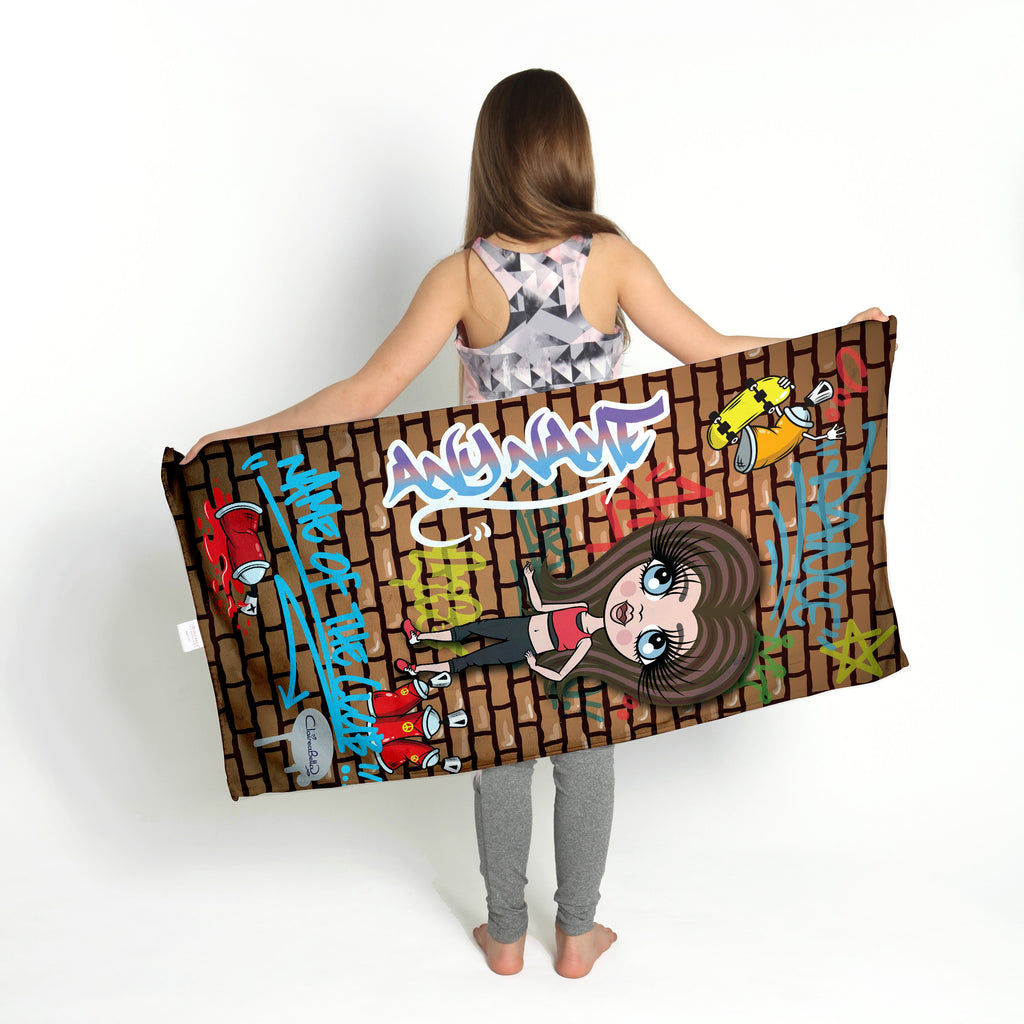 ClaireaBella Girls Street Dance Gym Towel - Image 3