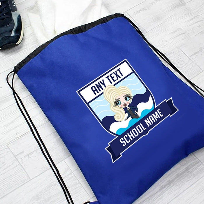 ClaireaBella Girls Water Emblem Kit Bag - Image 1