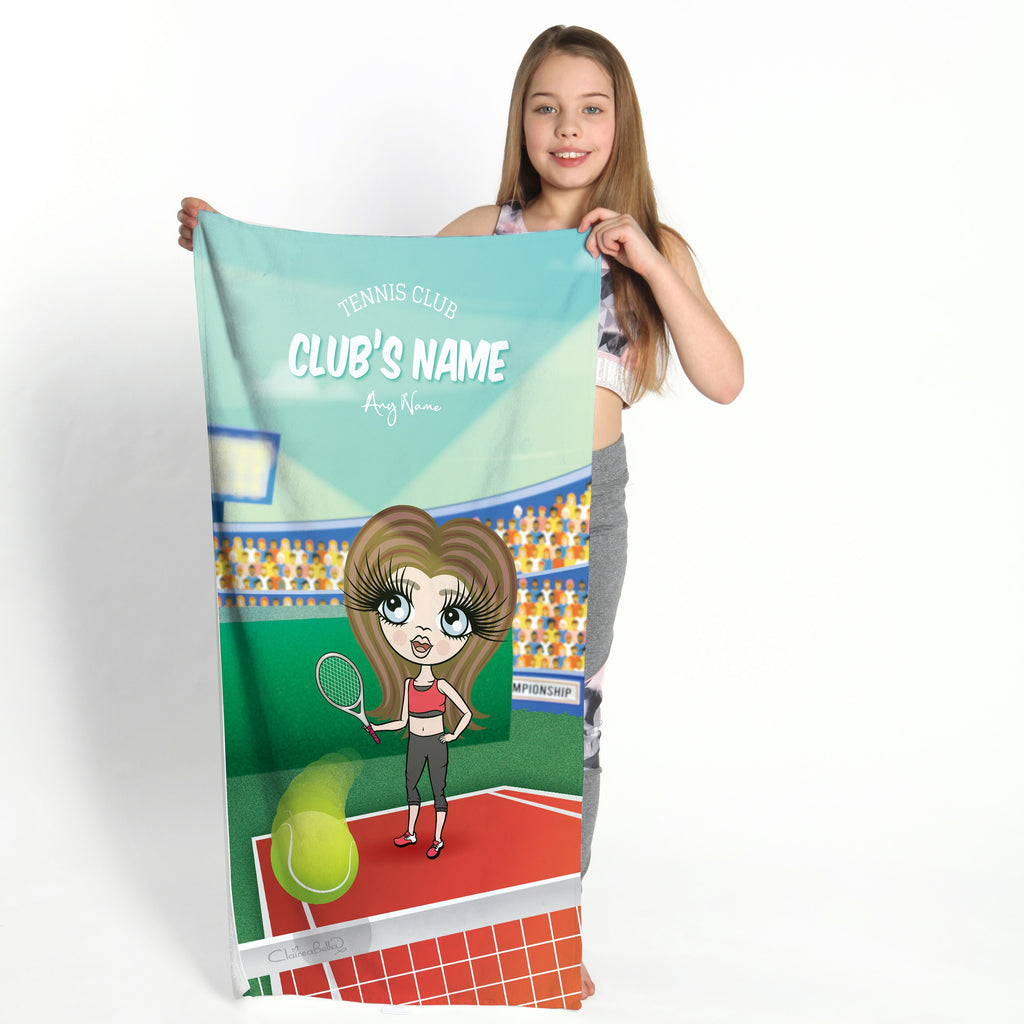 ClaireaBella Girls Tennis Gym Towel - Image 1