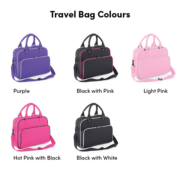 ClaireaBella Glitter Travel Bag
